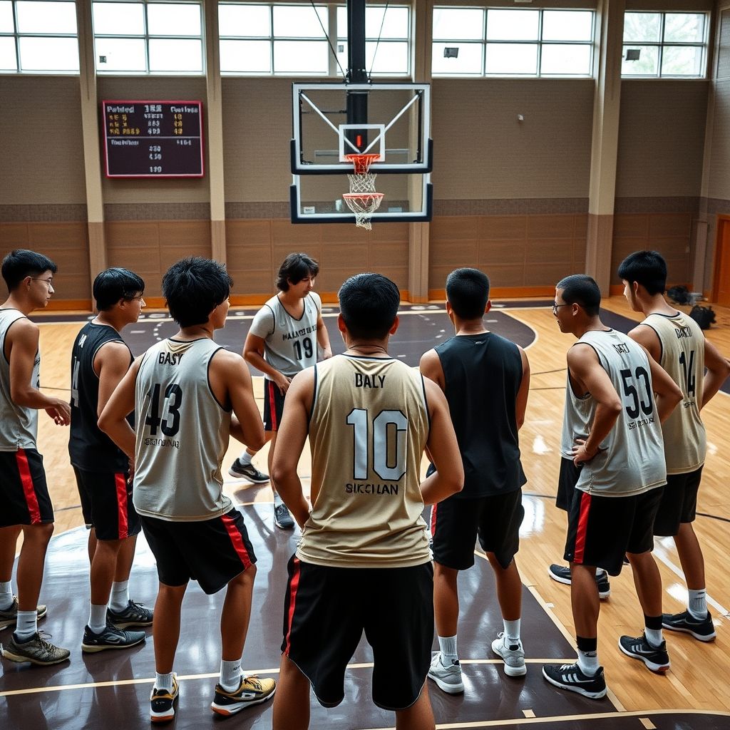 爱游戏-四川男篮队员全力备战下一场对决